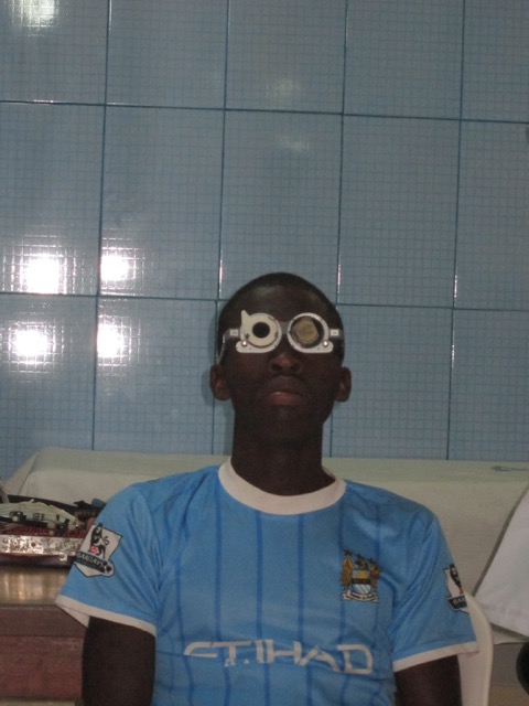 Chidebem beim Arztbesuch