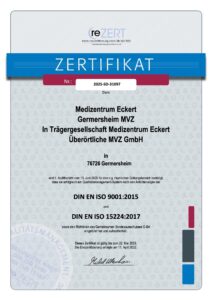 Zertifikat Germersheim