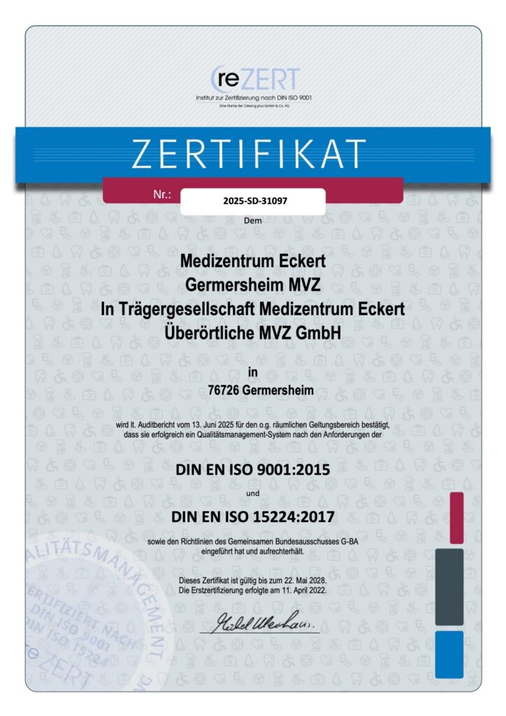 Zertifikat Germersheim