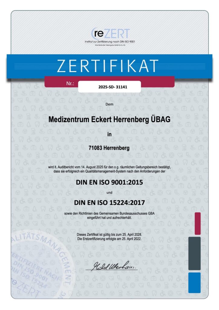 Zertifikat Herrenberg